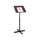 Adjustable Speaker Stand, 21 x 21 x 29.5 to 46, Mahogany/Black - Safco