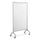 Rumba Full Panel Whiteboard Collaboration Screen, 36w x 16d x 66h, White/Gray - Safco
