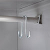 Single-Tier Locker, 12w x 18d x 78h, Two-Tone Gray - Safco