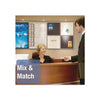 Matrix Magnetic Boards, 23'' x 16'', White Surface, Satin Aluminum Frame - Quartet