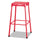 Bar-Height Steel Stool, Red - Safco