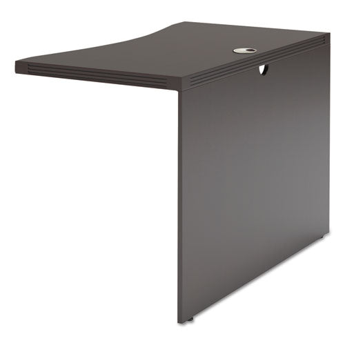 Aberdeen Series Laminate Contour Bridge, 42w x 24d x 29½h, Mocha - Mayline