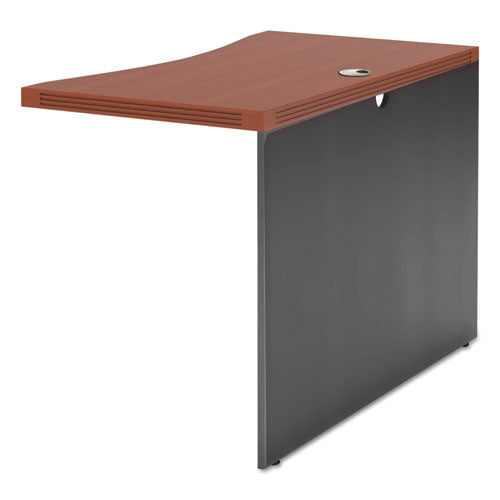 Aberdeen Series Laminate Contour Bridge, 42w x 24d x 29½h, Mocha - Mayline