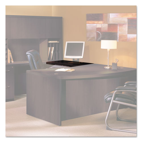 Aberdeen Series Laminate Contour Bridge, 42w x 24d x 29½h, Mocha - Mayline