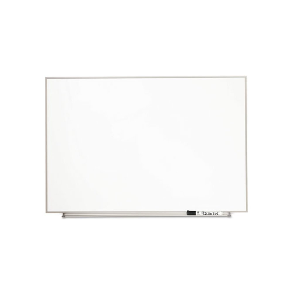 Matrix Magnetic Boards, 23'' x 16'', White Surface, Satin Aluminum Frame - Quartet