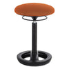 Twixt Desk Height Ergonomic Stool, 22.5'' Seat Height, Supports up to 250 lbs., Orange Seat/Orange Back, Black Base - Safco
