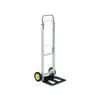 HideAway Aluminum Hand Truck, 250 lb Capacity, 15.5 x 16.5 x 43.5, Aluminum - Safco