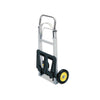 HideAway Aluminum Hand Truck, 250 lb Capacity, 15.5 x 16.5 x 43.5, Aluminum - Safco