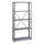 Commercial Steel Shelving Unit, Five-Shelf, 36w x 12d x 75h, Dark Gray - Safco