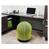 Zenergy Swivel Ball Chair, Green Seat/Green Back, Black Base - Safco