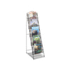 Onyx Magazine Floor Rack, 12.5w x 18.5d x 46h, Black - Safco