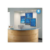 Matrix Magnetic Boards, 16'' x 16'', White Surface, Satin Aluminum Frame - Quartet