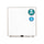 Matrix Magnetic Boards, 16'' x 16'', White Surface, Satin Aluminum Frame - Quartet