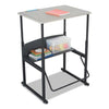 Alphabetter Desks, 28'' x 20'' x 26'' to 42'', Beige - Safco