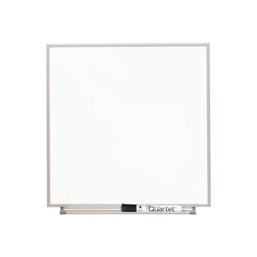 Matrix Magnetic Boards, 16'' x 16'', White Surface, Satin Aluminum Frame - Quartet