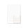 Superior Image Slanted Sign Holder with Front Pocket, 9w x 4.5d x 10.75h, Clear - deflecto