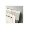 Framed Calendar Dry Erase Board, Monthly Planning/Scheduling, 24'' x 18'', White Surface, Satin Aluminum Frame - Flipside