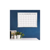 Framed Calendar Dry Erase Board, Monthly Planning/Scheduling, 24'' x 18'', White Surface, Satin Aluminum Frame - Flipside