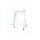 Adjustable Dry Erase Board, 27.5'' x 32'', White Surface, Satin Aluminum Frame - Flipside