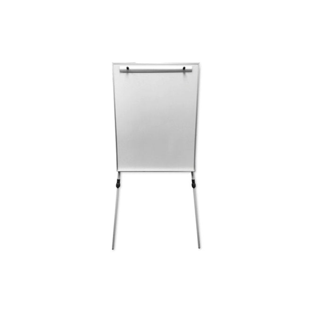 Adjustable Dry Erase Board, 27.5'' x 32'', White Surface, Satin Aluminum Frame - Flipside