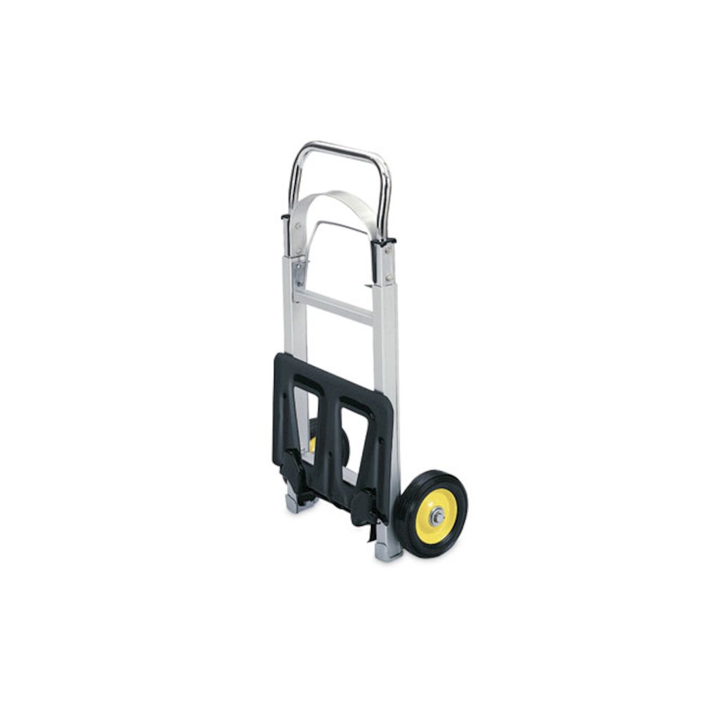 HideAway Aluminum Hand Truck, 250 lb Capacity, 15.5 x 16.5 x 43.5, Aluminum - Safco