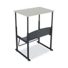 Alphabetter Desks, 28'' x 20'' x 26'' to 42'', Beige - Safco