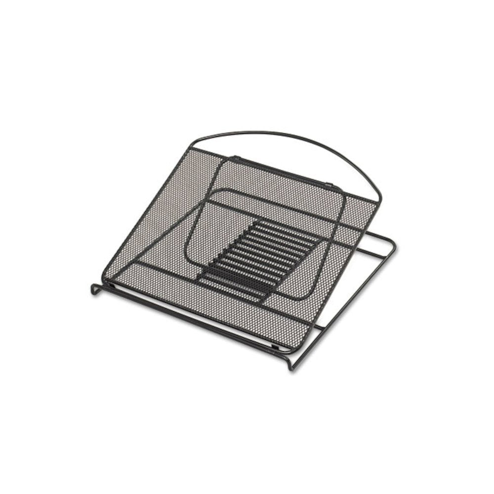 Onyx Mesh Laptop Stand, 12.25'' x 12.25'' x 2'', Black - Safco