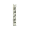 Steel Magazine Rack, 23 Compartments, 10w x 4d x 65.5h, Gray - Safco