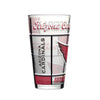 Arizona Cardinals Pint Glass 16oz Quilted Stained Boxed - Logo Brands