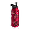 Arizona Cardinals Quencher Bottle 34oz Stainless Steel Dreamweave - Logo Brands