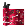 Arizona Cardinals Quencher Bottle 34oz Stainless Steel Dreamweave - Logo Brands