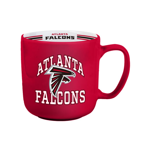 Atlanta Falcons Coffee Mug 15oz Stripe Design - Logo Brands