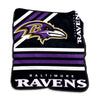Baltimore Ravens Blanket 50x60 Raschel Throw - Logo Brands