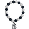 New York Yankees Bracelet Bead Style CO -