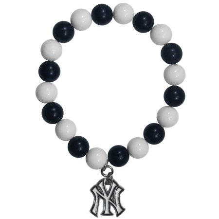 New York Yankees Bracelet Bead Style CO -