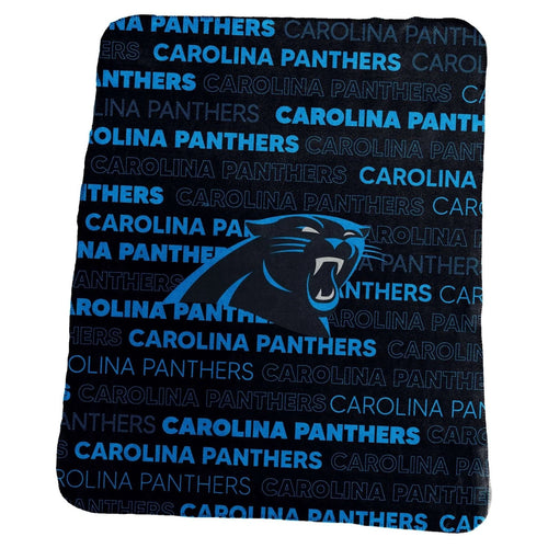 Carolina Panthers Blanket Classic Fleece - Logo Brands