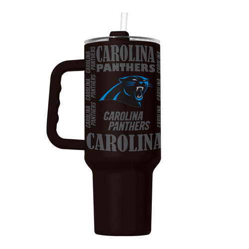 Carolina Panthers Tumbler 40oz Powder Coat Replay - Logo Brands