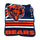 Chicago Bears Blanket 50x60 Raschel Throw - Logo Brands