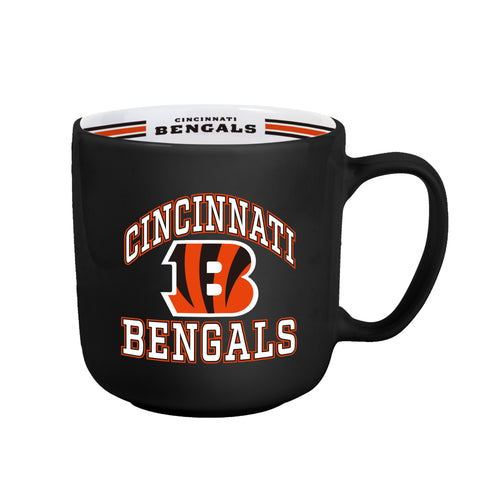 Cincinnati Bengals Coffee Mug 15oz Stripe Design - Logo Brands