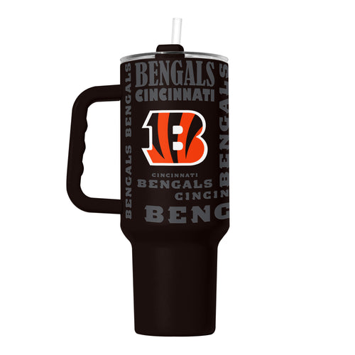 Cincinnati Bengals Tumbler 40oz Powder Coat Replay - Logo Brands