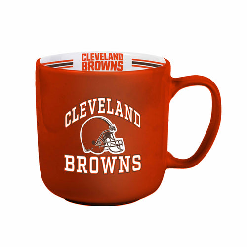 Cleveland Browns Coffee Mug 15oz Stripe Design - Logo Brands