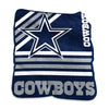 Dallas Cowboys Blanket 50x60 Raschel Throw - Logo Brands