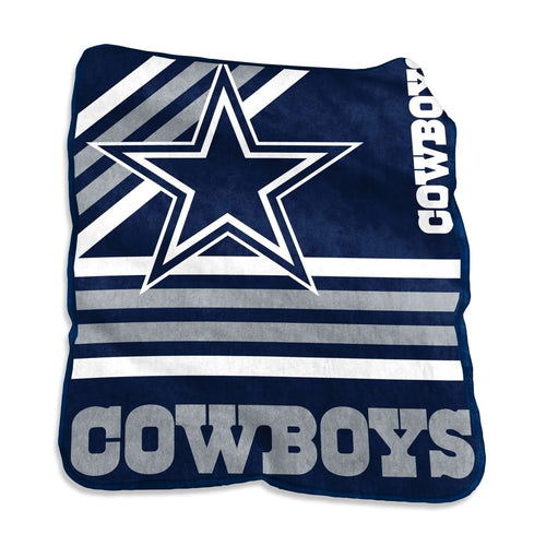 Dallas Cowboys Blanket 50x60 Raschel Throw - Logo Brands