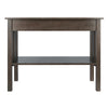 Stafford Console Hall Table, Oyster Gray - Winsome Wood