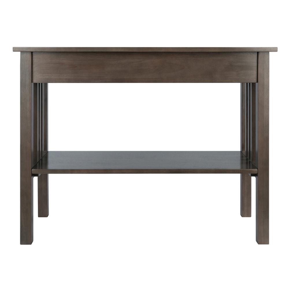 Stafford Console Hall Table, Oyster Gray - Winsome Wood