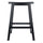 Satori 24'' Saddle Seat Bar Stool Black - Winsome Wood