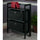 Torino 3-PC Set Folding Bookcase w/ Fabric Basket - Winsome Wood