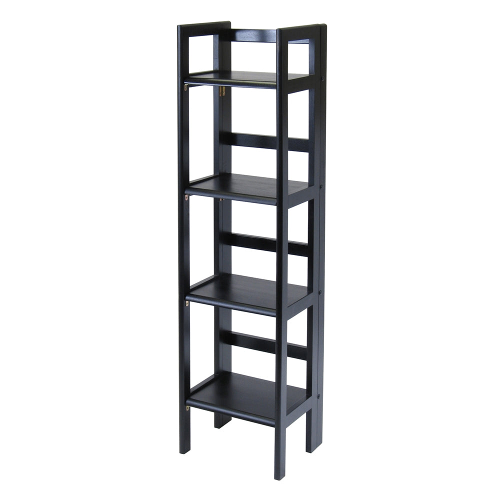 Terry Folding Bookcase Black - Winsome Wood