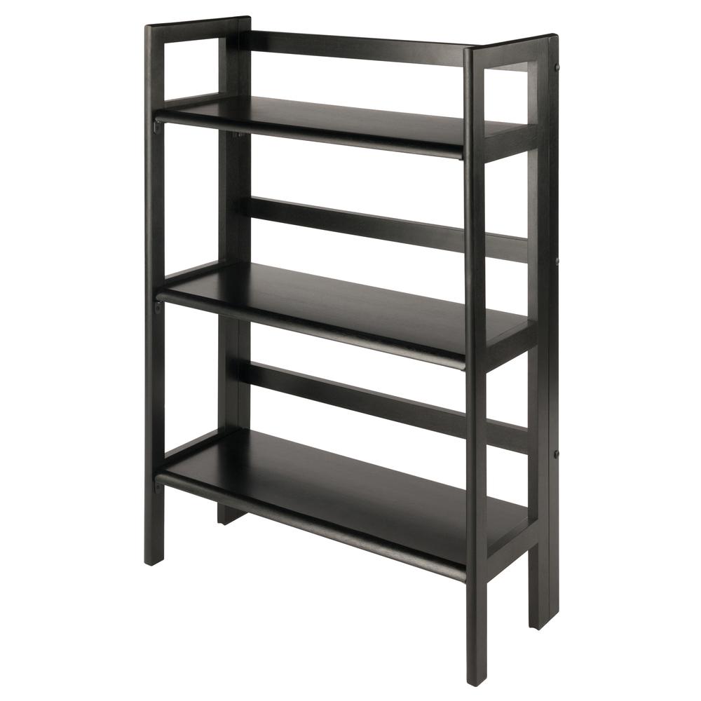 Terry Folding Bookcase Black - Winsome Wood