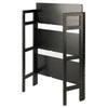 Terry Folding Bookcase Black - Winsome Wood